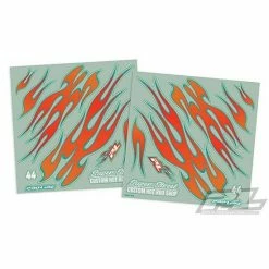 ProLine Hot Rod Shop Red/Blue Universal Graphics Kit