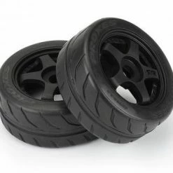 ProLine Toyo Proxes 42/100 2.9 S3 Belted Tyres Mounted On Black 17mm Hex Wheels (2) - Fits Arrma Infraction/Limitless -ProLine Sales Shop PRO1019910 2