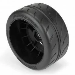 ProLine Toyo Proxes 53/107 2.9 S3 Belted Tyres Mounted On Black 17mm Hex Wheels (2) - Fits Arrma Felony Rear -ProLine Sales Shop PRO1020010 3