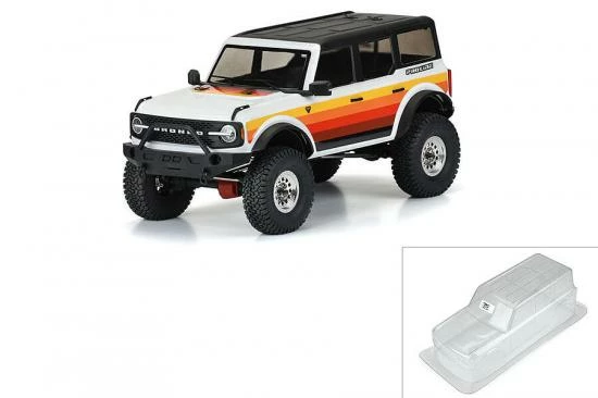 ProLine 2021 Ford Bronco Clear Body Set + Accessories (313mm WB) 11 ProLine 2021 Ford Bronco Clear Body Set + Accessories (313mm WB) - Image 11