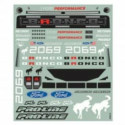 ProLine Ford Bronco R Clear SC Bodyshell - Fits Tenacity/Senton/Slash -ProLine Sales Shop PRO358600 7