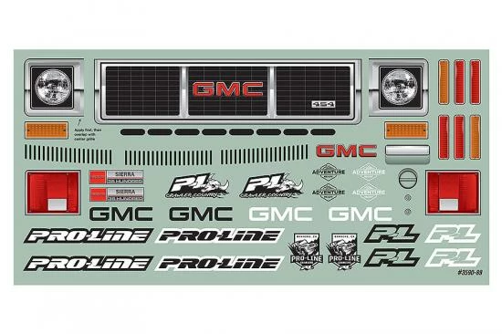 ProLine 1973 GMC Sierra 3500 Clear Crawler Body (313mm WB) 7 ProLine 1973 GMC Sierra 3500 Clear Crawler Body (313mm WB) - Image 7