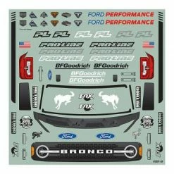 ProLine 2021 Ford Bronco Clear Bodyshell For Stampede/Granite With Extended Mounts -ProLine Sales Shop PRO359100 4