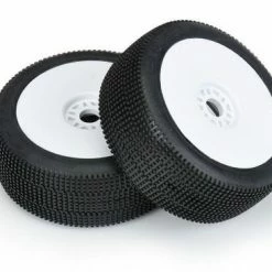 ProLine Convict S3 Tyres Premounted On Velocity V2 White Wheels (2) -ProLine Sales Shop PRO9071233 2