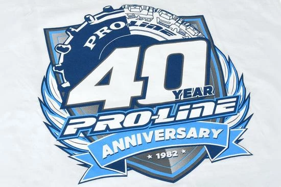 ProLine 40Th Anniversary White T-Shirt - Xx Large 4 ProLine 40Th Anniversary White T-Shirt - Xx Large - Image 4
