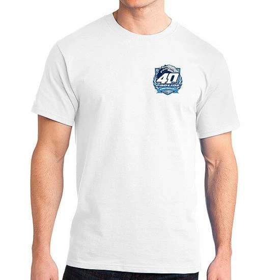 ProLine 40Th Anniversary White T-Shirt - Large 1 ProLine 40Th Anniversary White T-Shirt - Large